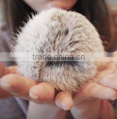 CX-R-36 Genuine Rabbit Fur Ball Key Chain