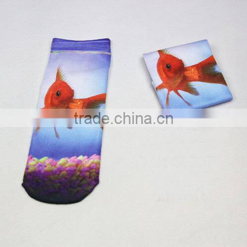 Custom wholesale sublimation socks manufacturer 3d printed