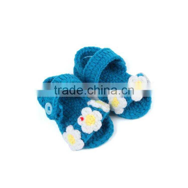 Baby Summer Crochet Knit Shoes Pattern for Infant