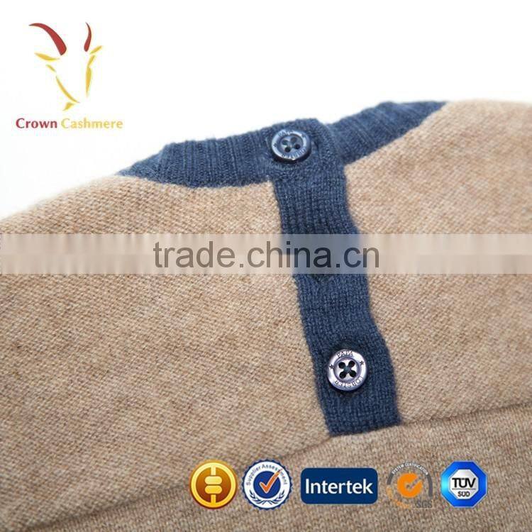 Girl Winter Sweater Cashmere Short Sleeve Dress Sweater