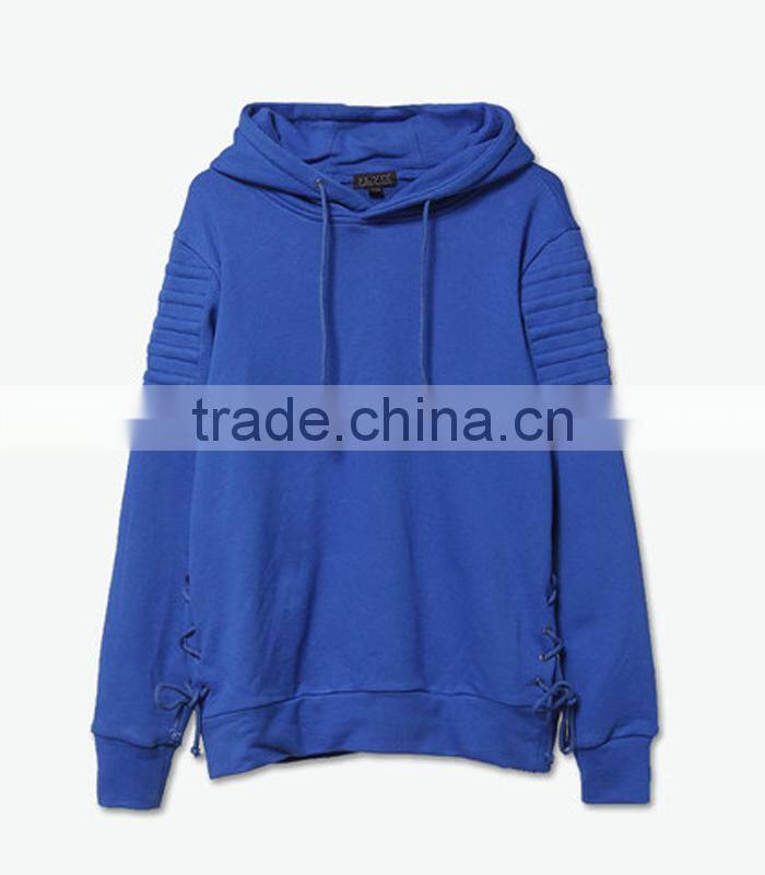 pure color bule hoodies import china products hoodies men