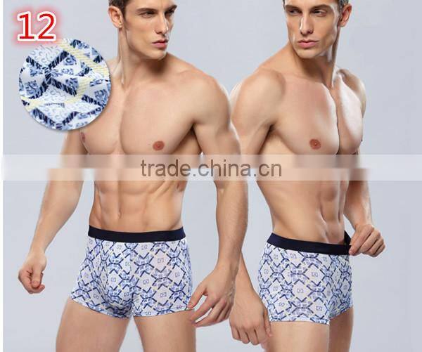 Hot sale new design many colors for choice boxer briefs alibaba suppliers men pringting underwear