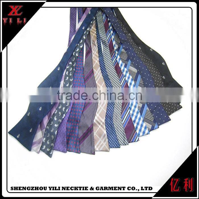 2016 professional shengzhou plain men ties fashion design