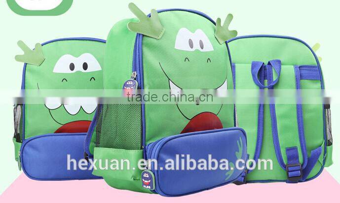 8 designs stocked or OEM, Children Kids Baby Cartoon Backpack Export School Bags