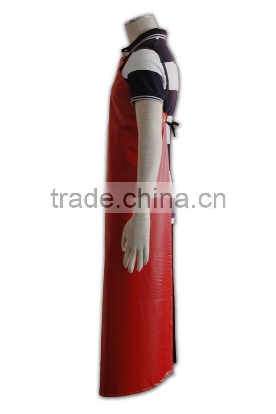 Water-proof PU leather apron for fish market