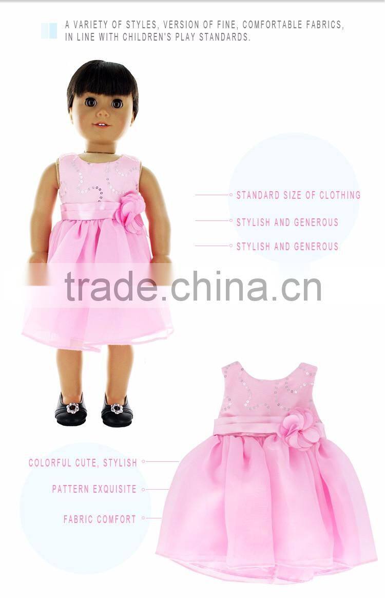 wholesale 18 inch woven cute american girl baby doll clothes