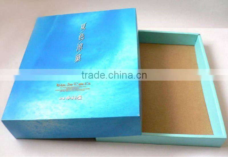 Dessert of E flute board box