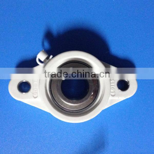 Stainless steel pillow block bearing with plastic housing sucfl203