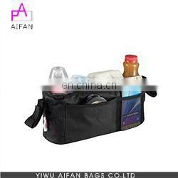 Baby Diaper Caddy Nursery Storage Bin and Car Organizer for Diapers and Baby Wipes