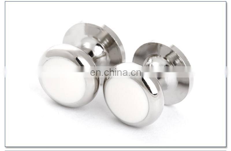 2015 Metal Mens cufflinks studs for Shirts