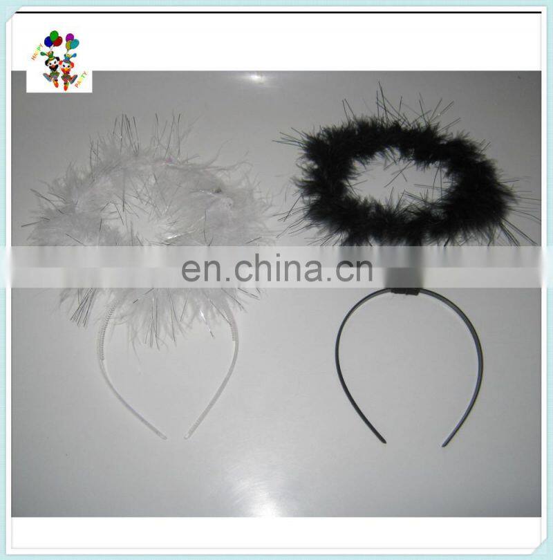 Hen Night Fancy Dress Feather Angel Halo Party Headbands HPC-0704