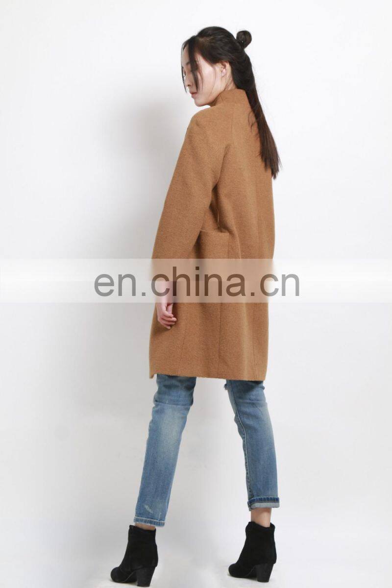 China Supplier Autumn and Winter Ladies Fancy Coat