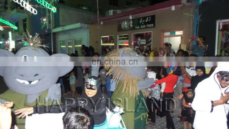 bow tie koala bear mascot costume plush suit