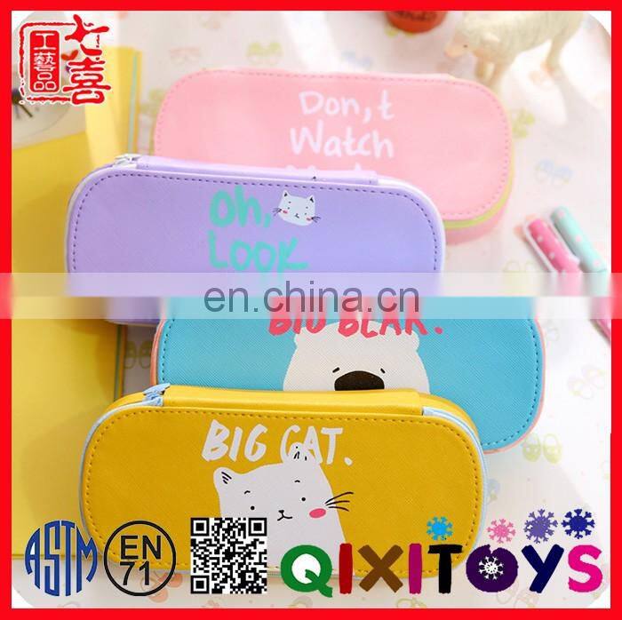 New Custom Made Cheap Gifts for School Children Multifunction Pencil Case