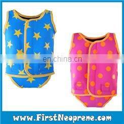 Blue And Pink Apple Beachfront Neoprene Baby Swim Wraps