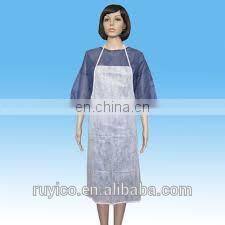disposable PP apron for food processing/handling