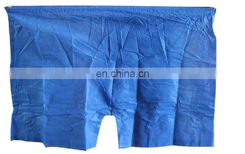 high quality men disposable PP PE hotel Briefs boxer underwear