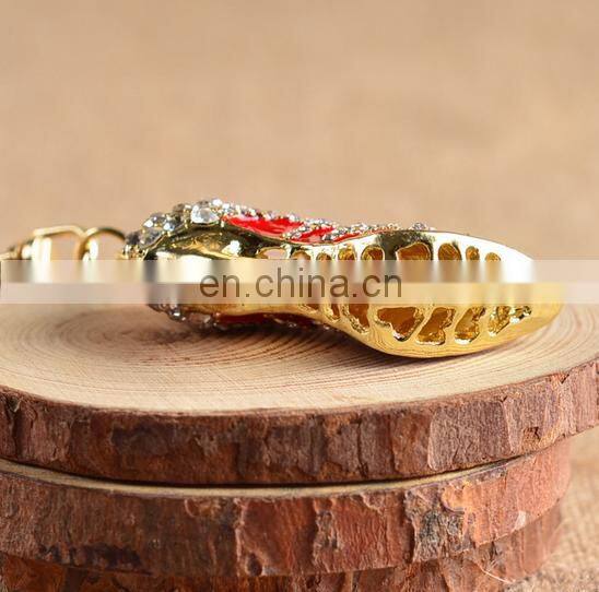 Bag charms Accessory High Heel Shoe Rhinestone Keychain