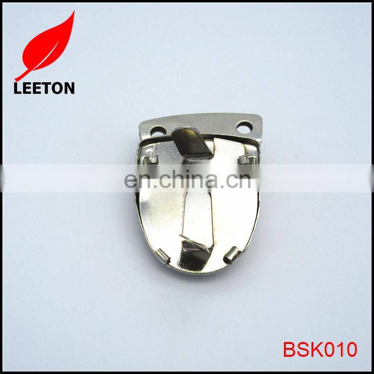 Fashion backpack metal bag turn lock