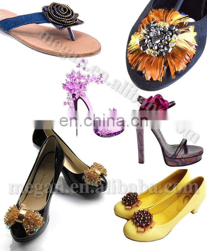 2014 Hot sale India women shoe accessories