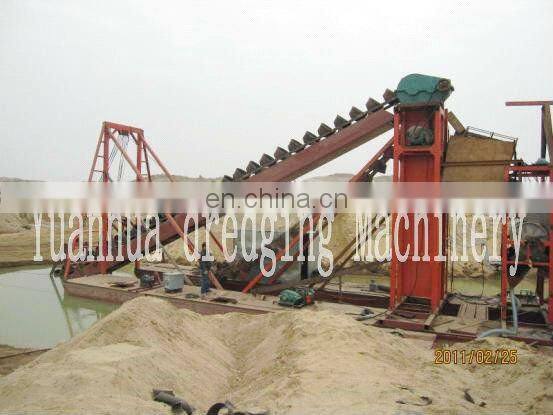 low price bucket chain dredger