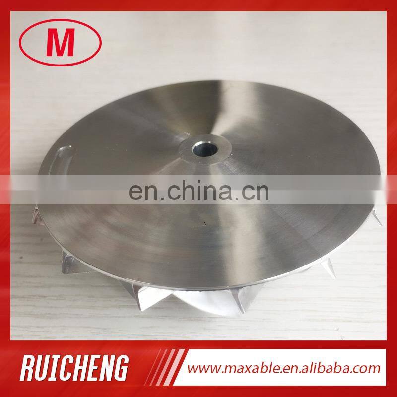 T04S 8635R P00767 62.30/86.15mm 7+7 blades High performance turbo aluminum 2618/milling/billet compressor wheel for racing