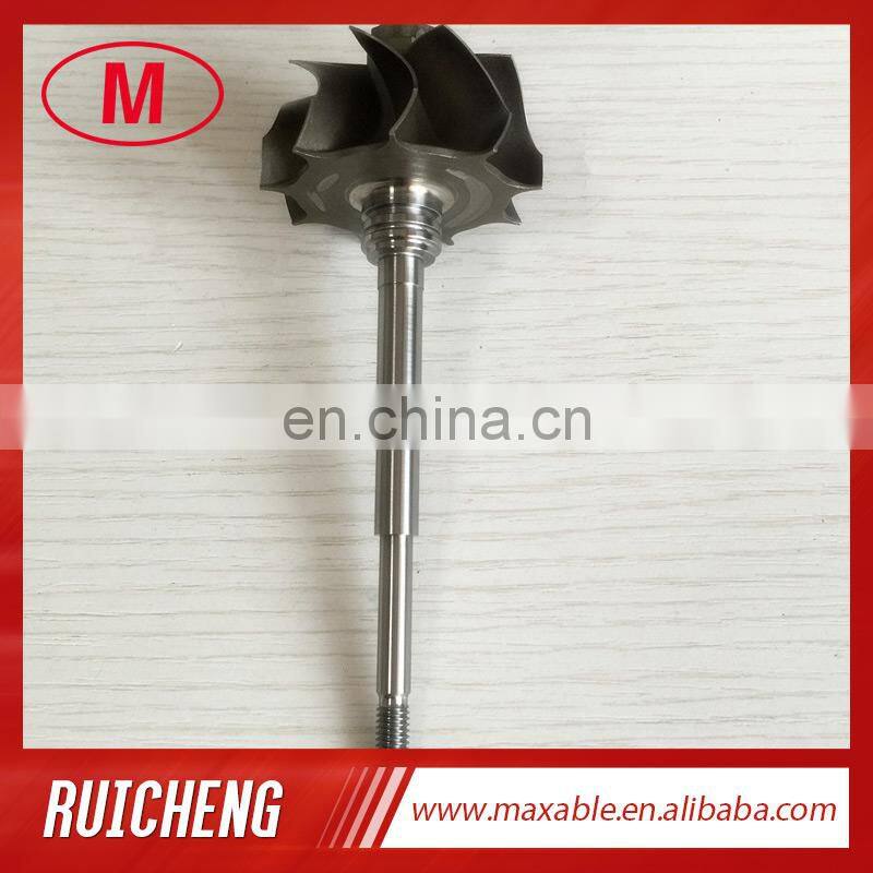 GT2860R ball bearing turbine shaft 46.95X53.7mm 109mm TURBINE wheel