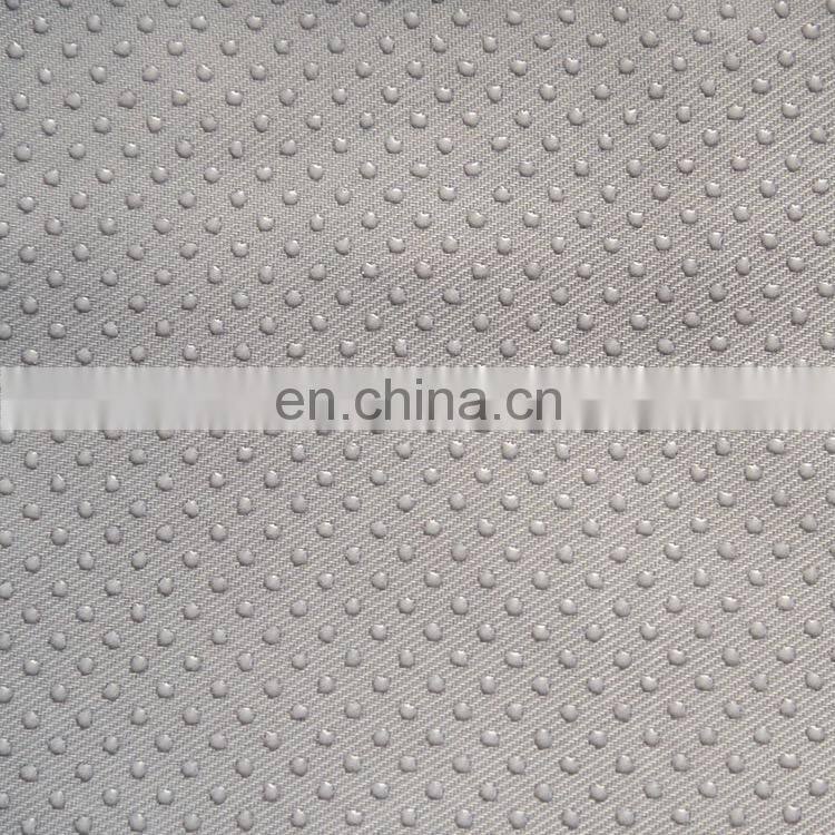 Good Quality 100% polyester dotted anti slip fabric for car seat