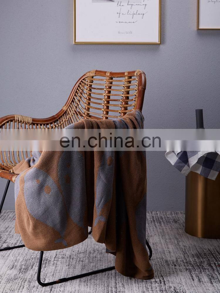 RAWHOUSE sofa throw 100% cotton warm bed throws