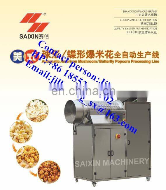 Industrial Popcorn Making Machine/Caramel Popcorn Machine/Flavor Popcorn Machine