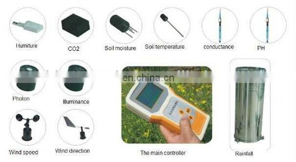 Real-time display agriculture weather measuring instruments with reliable quality