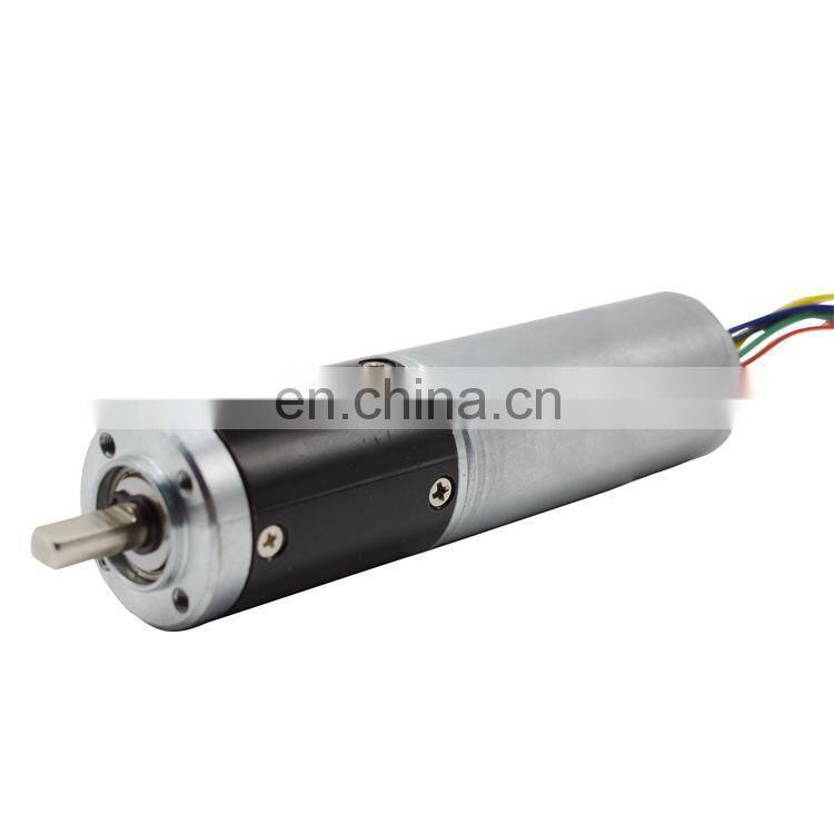 High Torque 28mm 12v 24v brushless planetary gear motor with different speed for smart robot