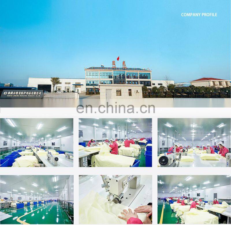 Professional Medical jumpsuit Waterproof Disposable Coverall CAT III Type 5/6