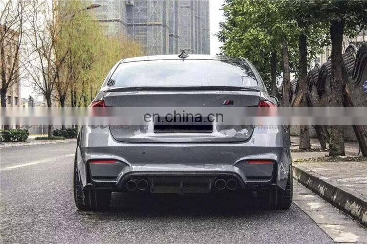High quality wide body kit for BMW 3 SERIES F30 F35 front bumper rear bumper wide fender side skirts wing spoiler