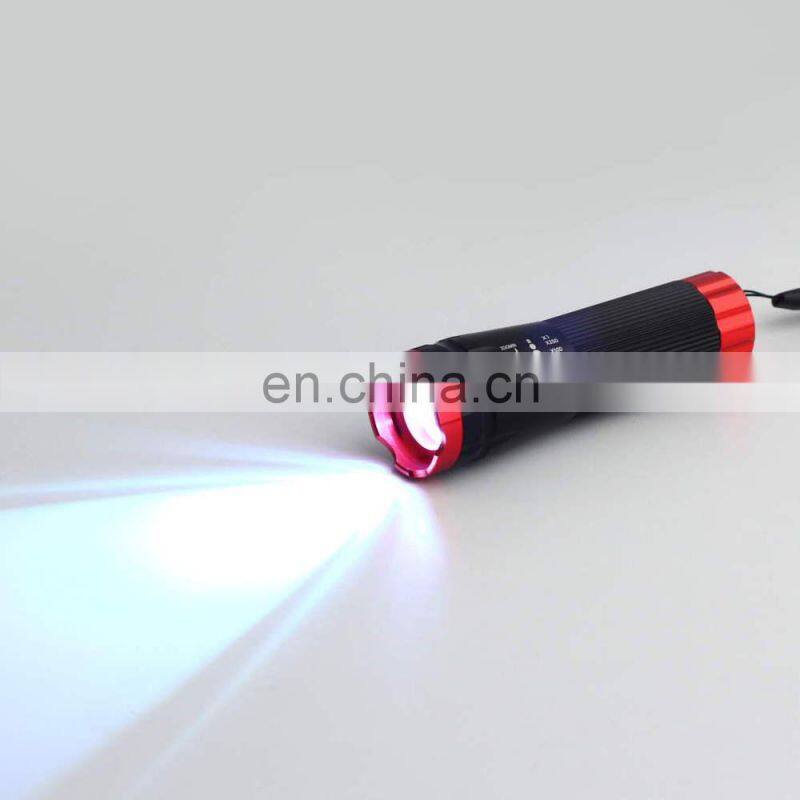 XML Q5 Light LED Flashlight Torch Zoom in/out Outdoor Camping Climbing Tool LED Strong Light Flashlight