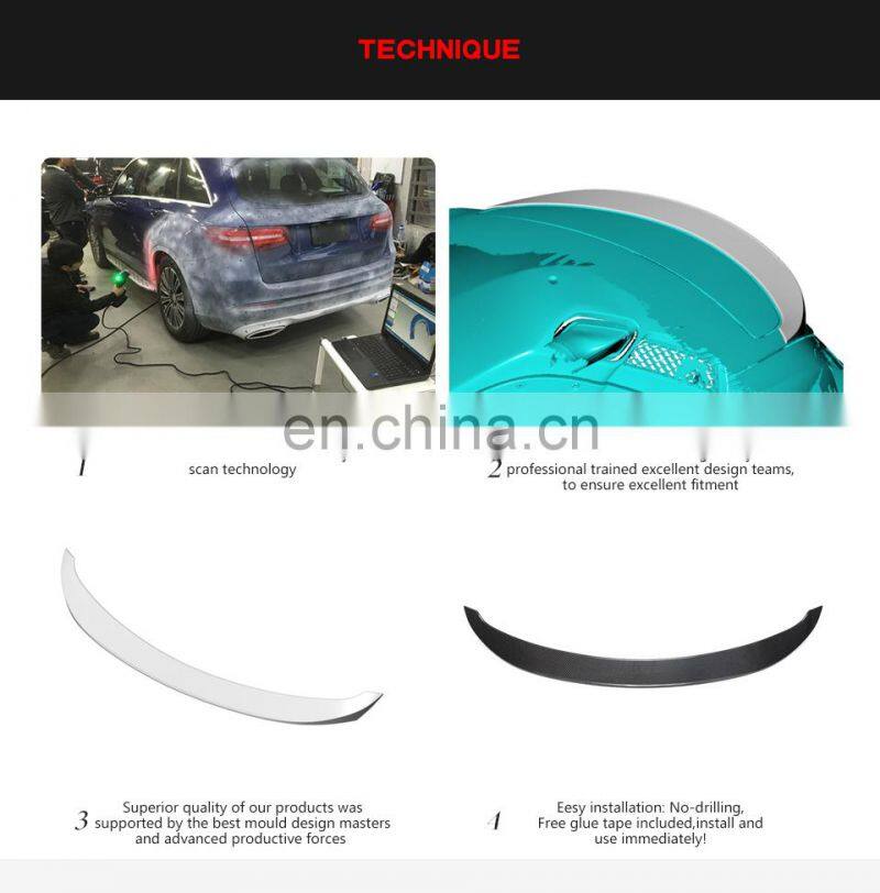Real Manufacturer Hot Carbon fiber spoiler wings for Mercedes Benz SLS AMG 2010-2014