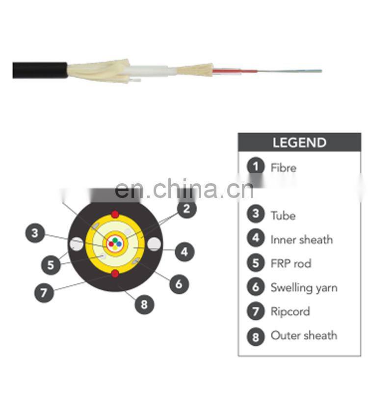 FTTH France double sheath Indoor/Outdoor 4.6mm 6mm 500m G657A2 Fiber optical Drop Cable 1fo fiber optic cable