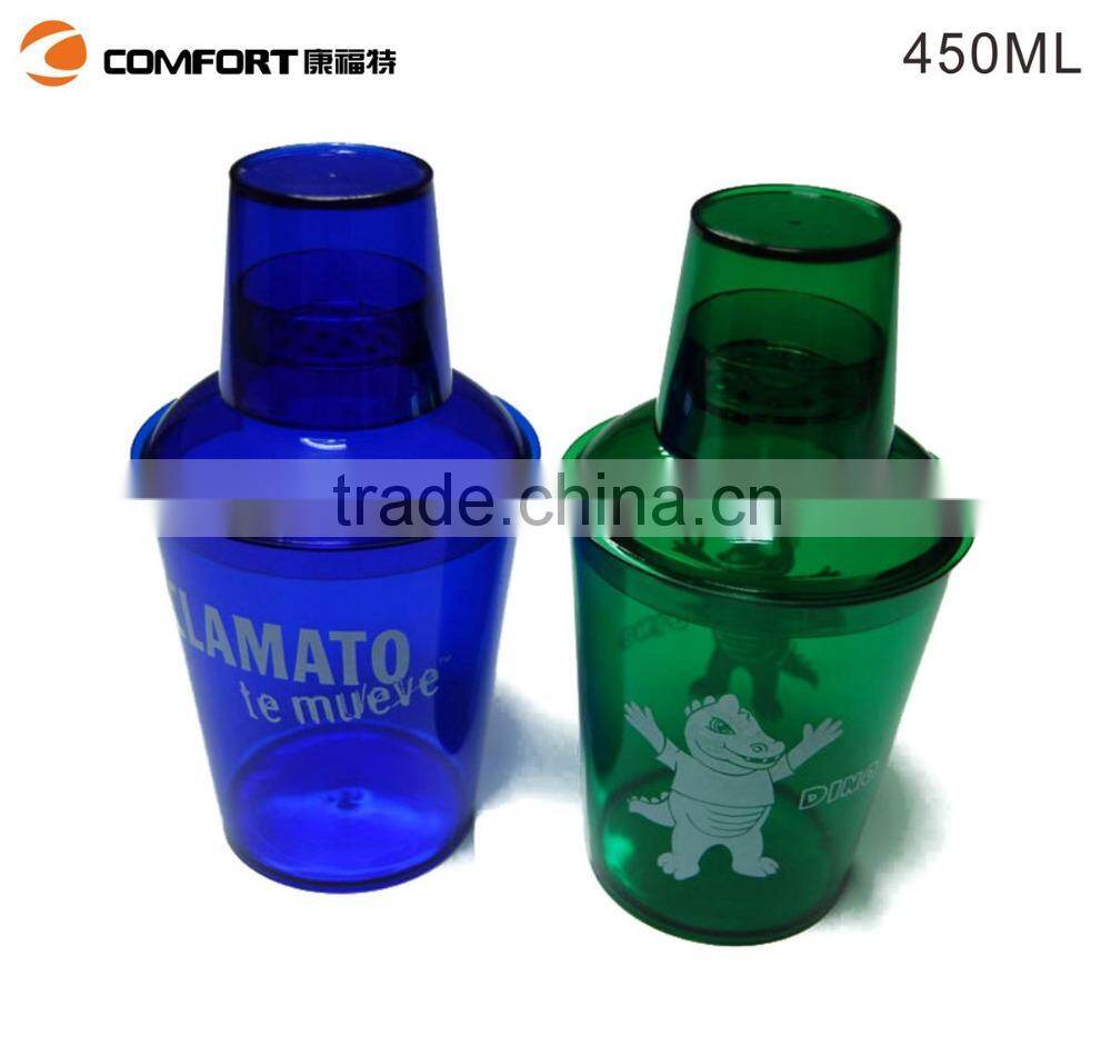 shenzhen factory OEM 750ml clear plastic water bottle wholesale