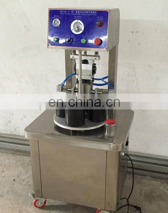 Automatic Vacuum Jar Lid Sealing Machine Glass Jar Vacuum Sealer