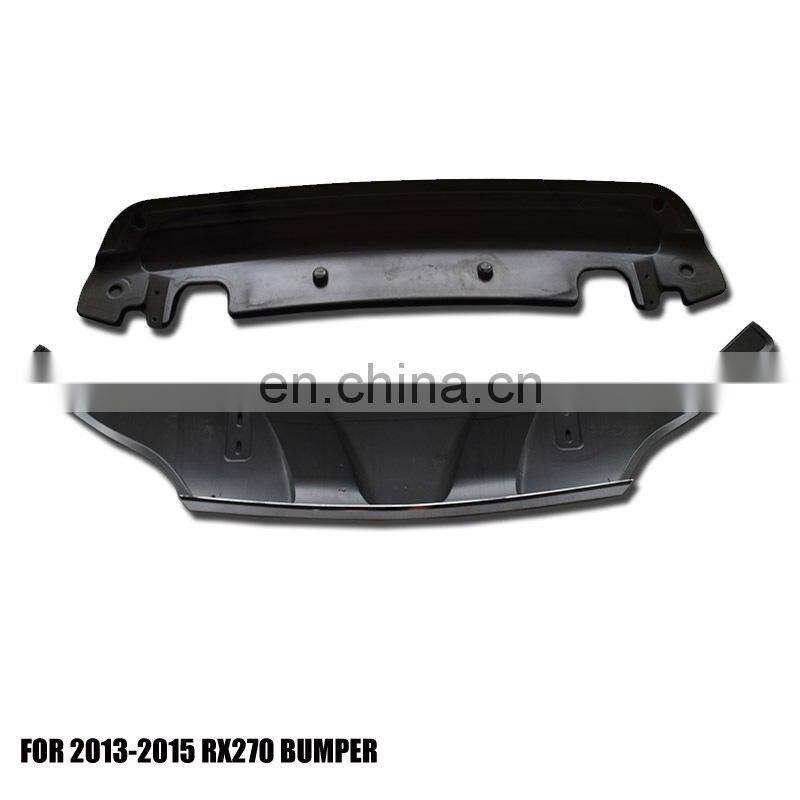 ABS front and rear bumper guard for RX330 RX270 RX300 RX450h 2013-2015