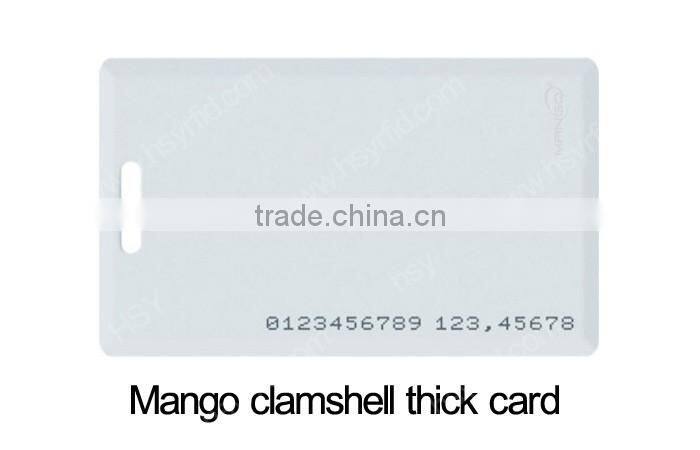 Best quality door entry mango tk4100 chip card for access control system