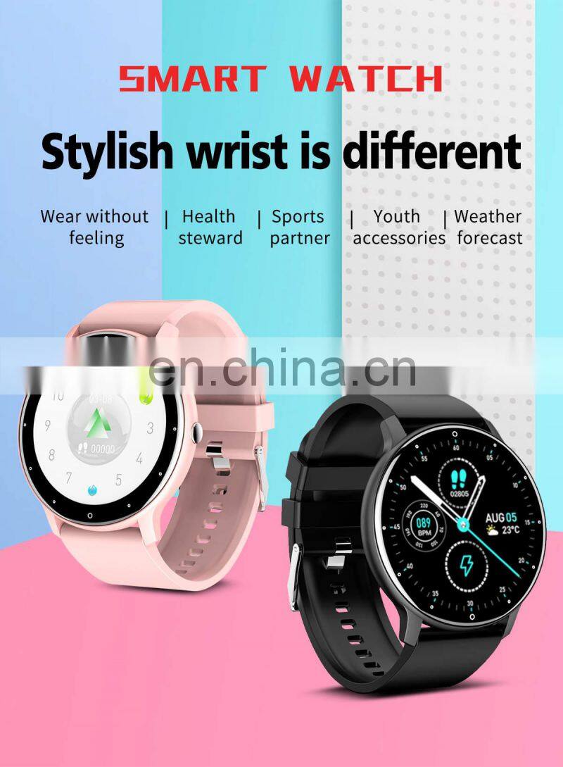 ZL02 Sport Smartwatch Men Women Sleep Heart Rate Monitor For IOS Android Smart Watch