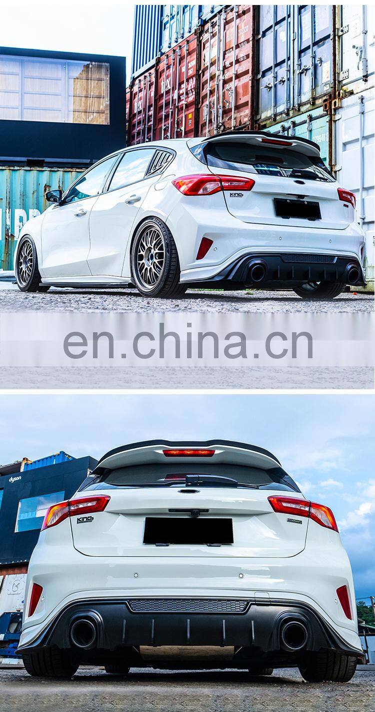 Runde Original Car 1:1 Customization For 19-21 Focus St-line Front Shovel Side Shovel Sport Top Wing Body Kit