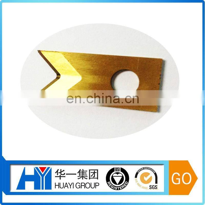 Komax wire stripping and cutting blade