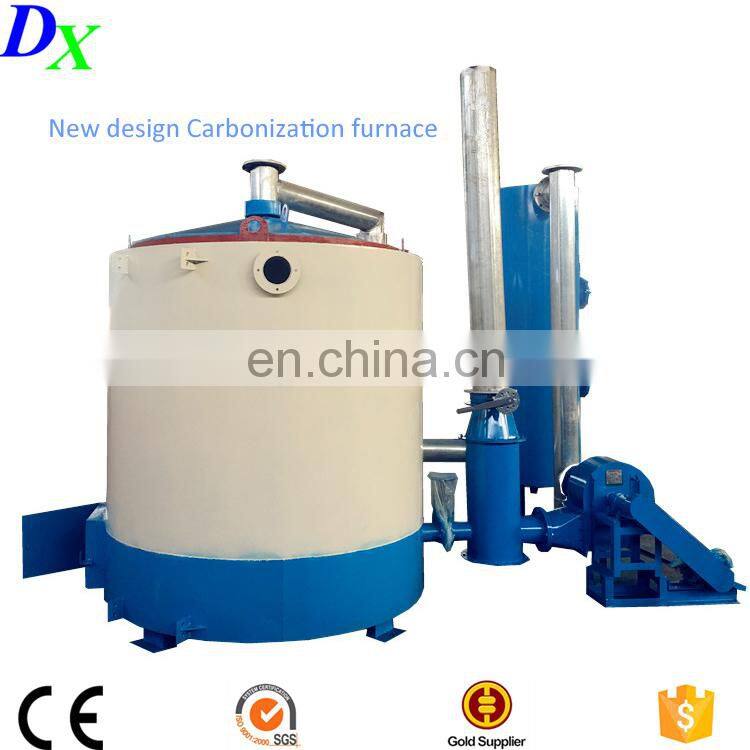 Dry distillation wood charcoal carbonization machine made in China