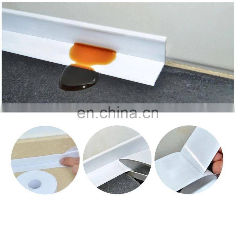 Bathroom Kitchen Accessories Shower Bath Sealing Strip Tape Caulk Strip Self Adhesive Waterproof Wall Sticker Sink Edge Tape