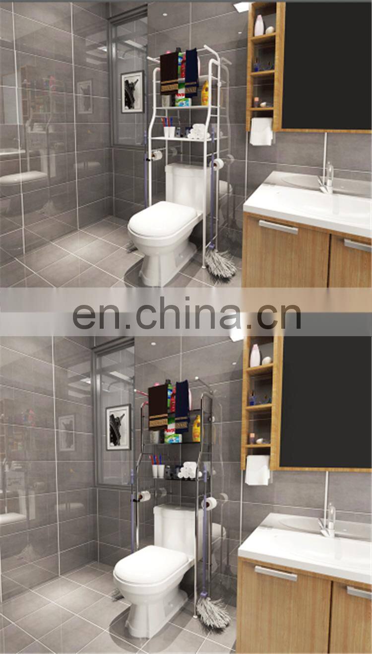 Custom toilet storage rack heighten and thicken storage rack of washing machine