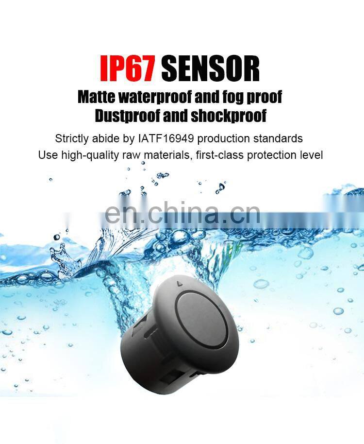 led display rear parking assist sensor reverse backup radar system Car Reversing Aid