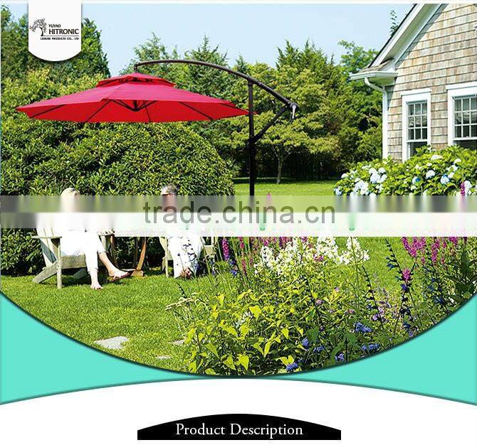 Outdoor large sun umbrella waterproof umbrella on Chinese market