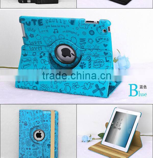 High Quality 360 Degree Rotating 7.85 Inch Tablet Case, tablet protective case, tablet leather case